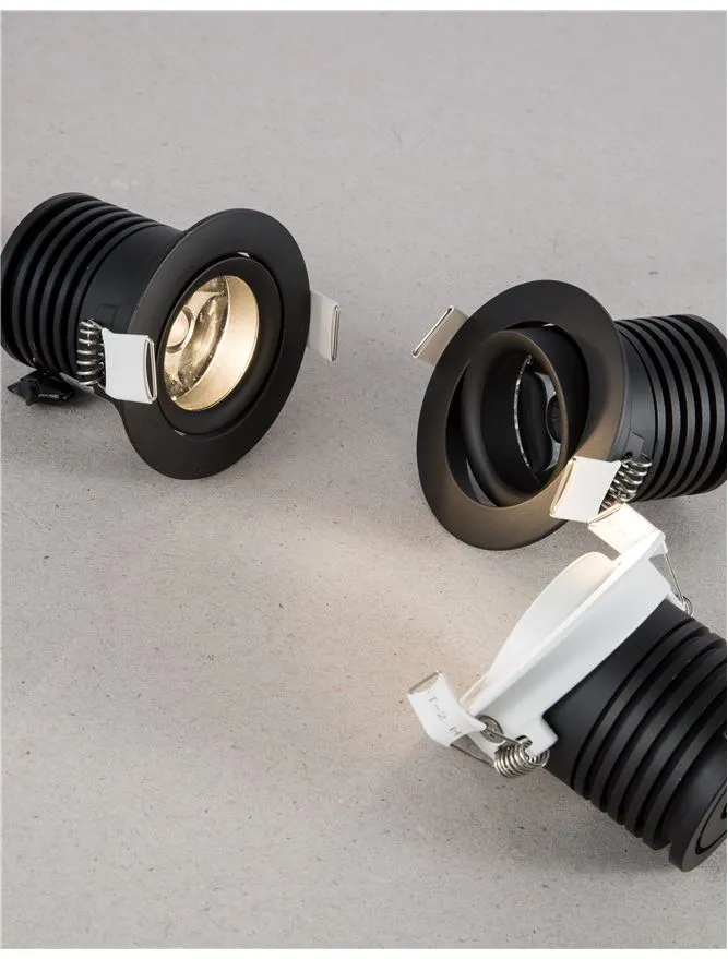 Spot TIF 2 W, 3 V, 148 lm, 3000K, IP20, aluminiu