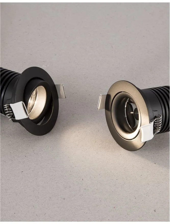 Spot TIF 2 W, 3 V, 148 lm, 3000K, IP20, aluminiu