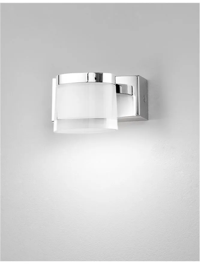 Aplică SABIA LED 5 W, 220-240 V, 513 lm, 3000K, IP44, aluminiu și acril