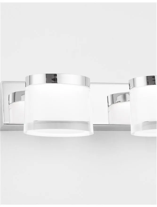 Aplică SABIA LED 15 W, 220-240 V, 1620 lm, 3000K, IP44, aluminiu și acril