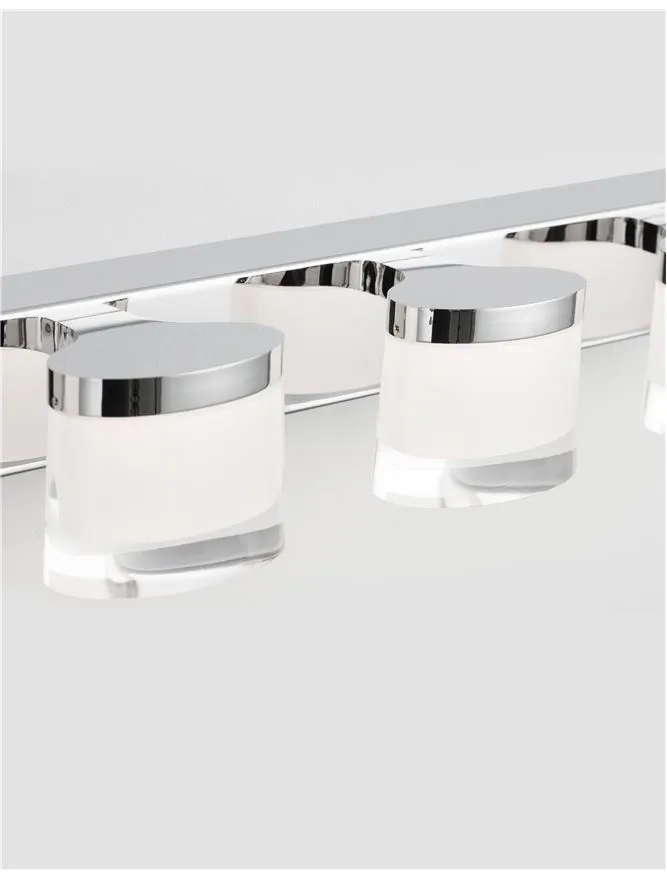 Aplică SABIA LED 20 W, 220-240 V, 1906 lm, 3000K, IP44, aluminiu și acril
