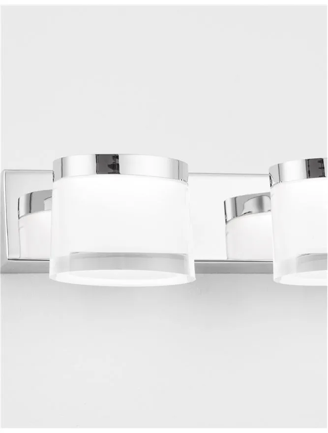 Aplică SABIA LED 20 W, 220-240 V, 1906 lm, 3000K, IP44, aluminiu și acril