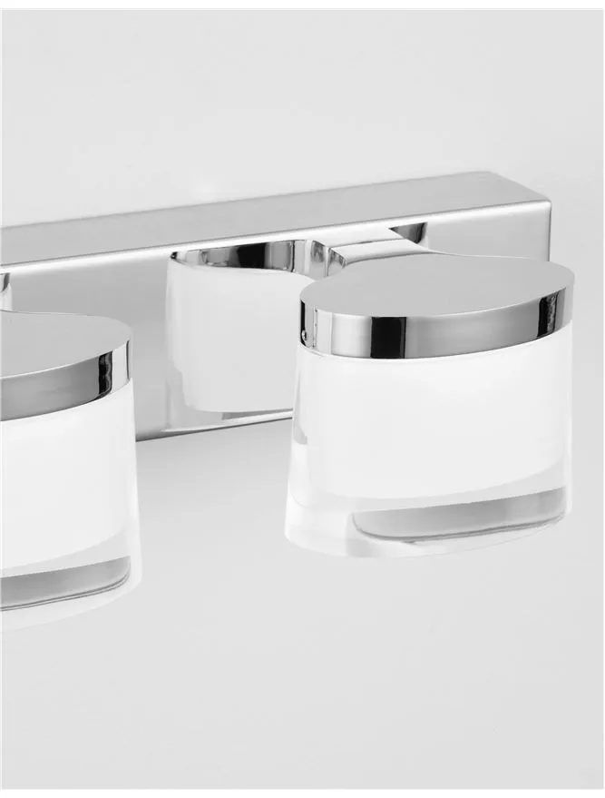 Aplică SABIA LED 20 W, 220-240 V, 1906 lm, 3000K, IP44, aluminiu și acril
