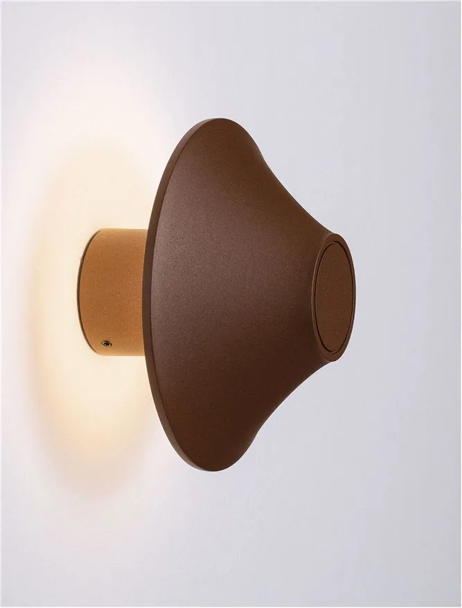 Aplică exterior ALUX LED 11 W, 220-240 V, 993 lm, 3000K, IP54, policarbonat și aluminiu