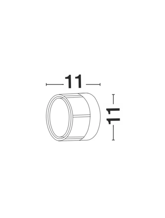 Aplică exterior AGOSTO LED 6 W, 100-240 V, 420 lm, 3000K, IP54, aluminiu și acril 4