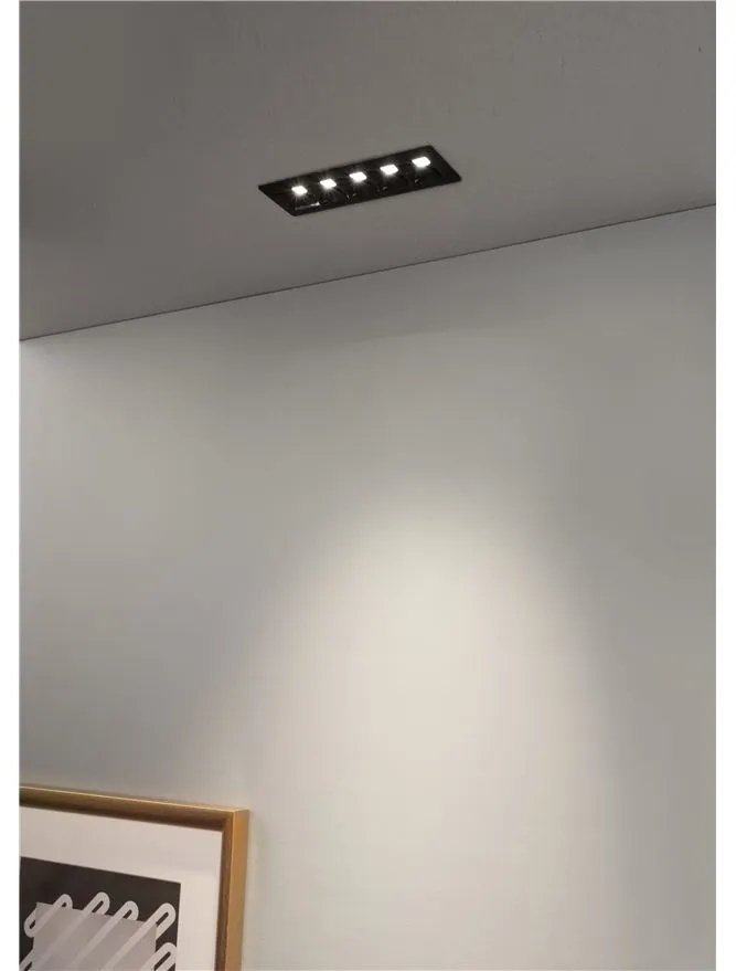 Spot Swan LED 10 W, 220-240 V, 849 lm, 4000K, IP32, UGR <16, CRI ≥90, aluminiu