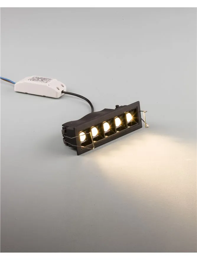 Spot Swan LED 10 W, 220-240 V, 849 lm, 4000K, IP32, UGR <16, CRI ≥90, aluminiu
