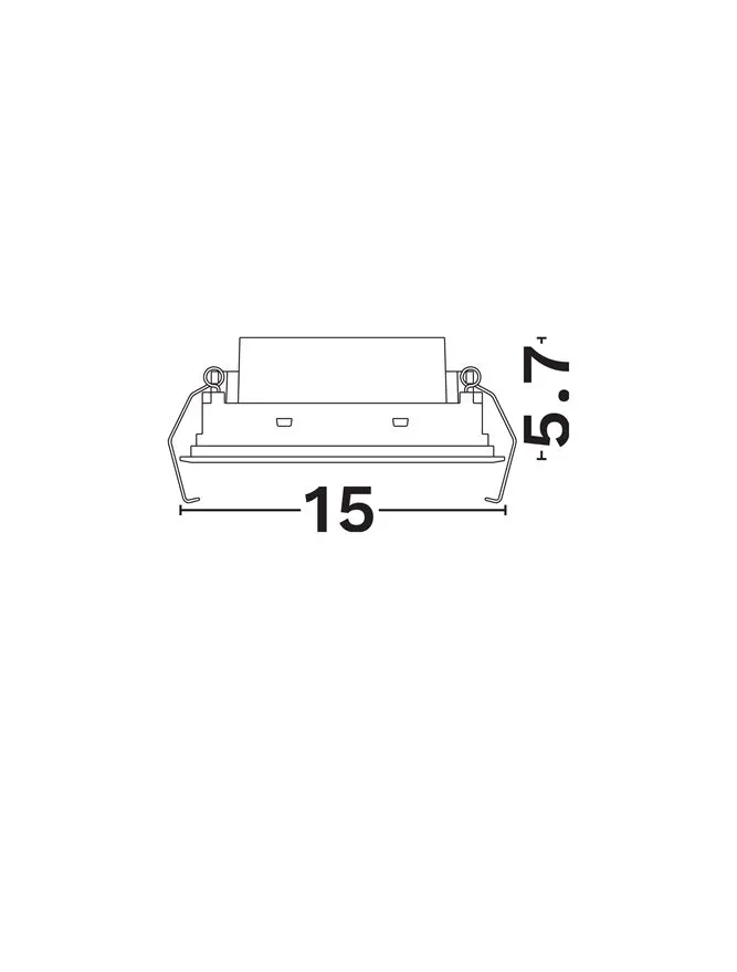 Spot Swan LED 10 W, 220-240 V, 849 lm, 4000K, IP32, UGR <16, CRI ≥90, aluminiu