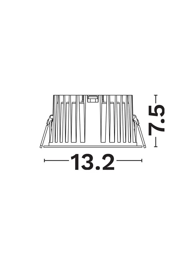 Spot Lox LED 35 W, 220-240 V, 3410 lm, 4000K, IP54, UGR <19, CRI ≥90, aluminiu