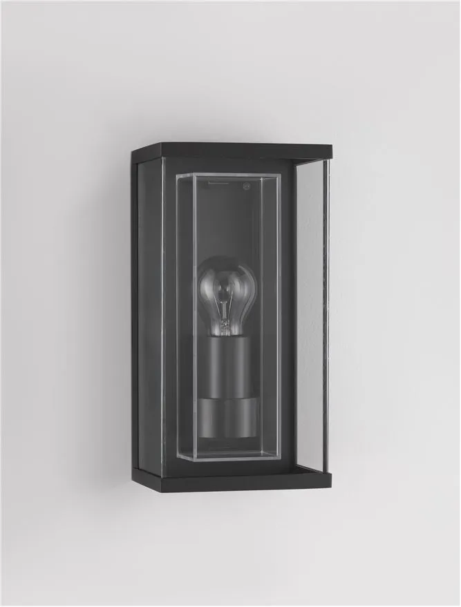 Aplică exterior REGINA E27, 1x12 W, 220-240 V, IP65, aluminiu și sticlă 3