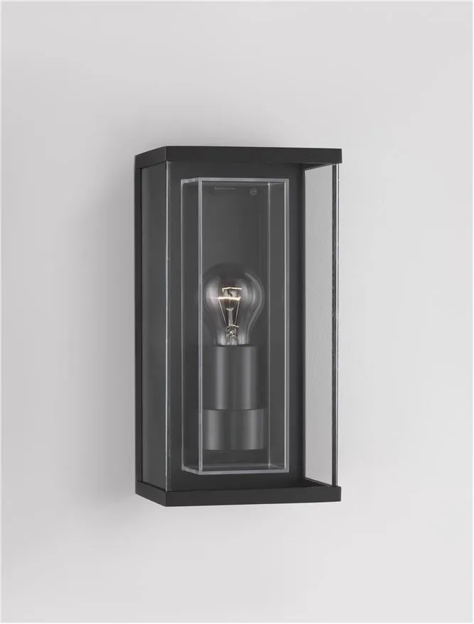 Aplică exterior REGINA E27, 1x12 W, 220-240 V, IP65, aluminiu și sticlă 4