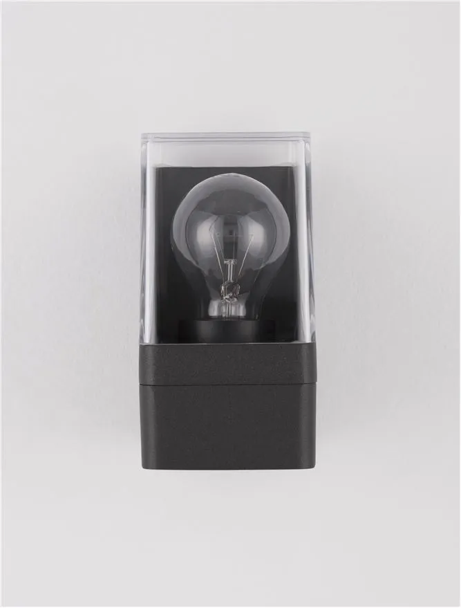 Aplică exterior SELENA E27, 1x12 W, 220-240 V, IP65, aluminiu și acril 5
