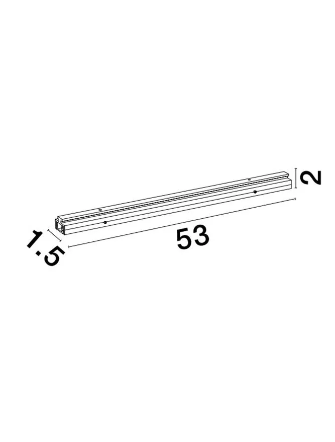 LINA IP20, aluminiu