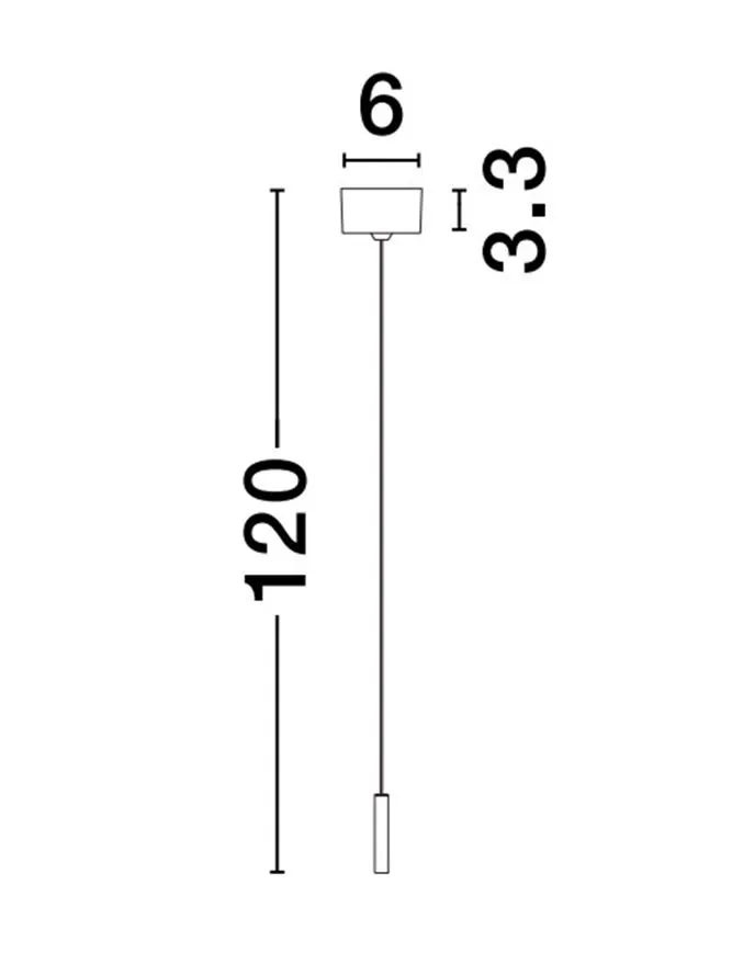 LINA IP20, aluminiu