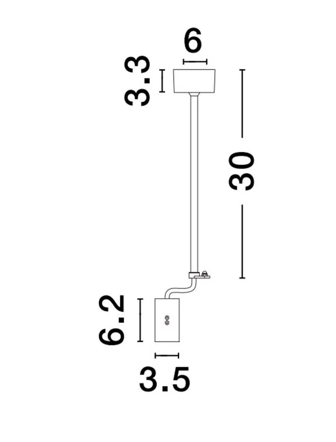 LINA IP20, aluminiu