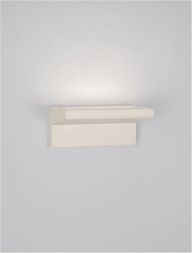 Aplică exterior LITA LED 6 W, 220-240 V, 660 lm, 3000K, IP65, ciment 4
