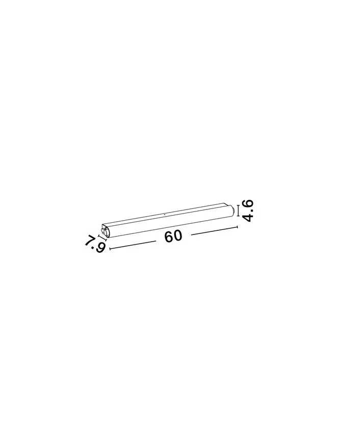 Aplică COR LED 8 W, 220-240 V, 560 lm, 2700-3000-4000K, IP44, dimmabil prin DIP switch, policarbonat și aluminiu