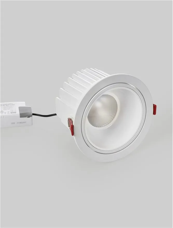 Spot Vulcan LED 40 W, 220-240 V, 3433 lm, 3000K, IP20, UGR <19, CRI ≥90, aluminiu