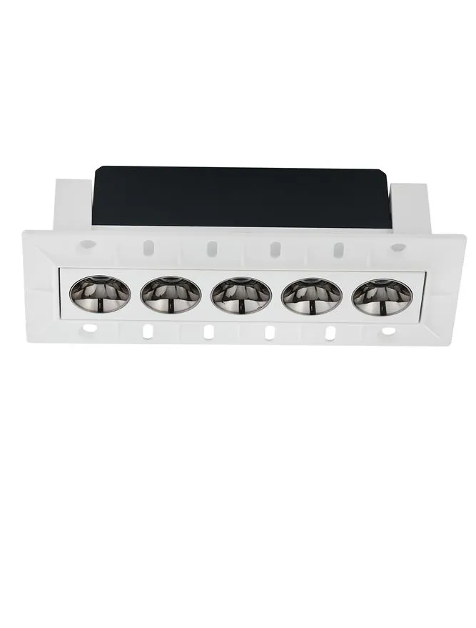 Spot Gono LED 11 W, 220-240 V, 541 lm, 3000K, IP20, UGR <19, CRI ≥90, aluminiu