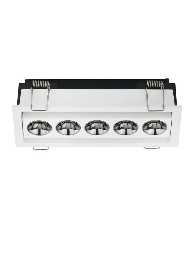 Spot Gono LED 11 W, 220-240 V, 541 lm, 3000K, IP20, UGR <19, CRI ≥90, aluminiu
