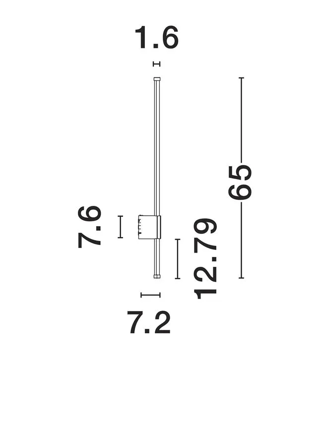 Aplică exterior RIDGE LED 12 W, 220-240 V, 1073 lm, 3000K, IP65, aluminiu 11