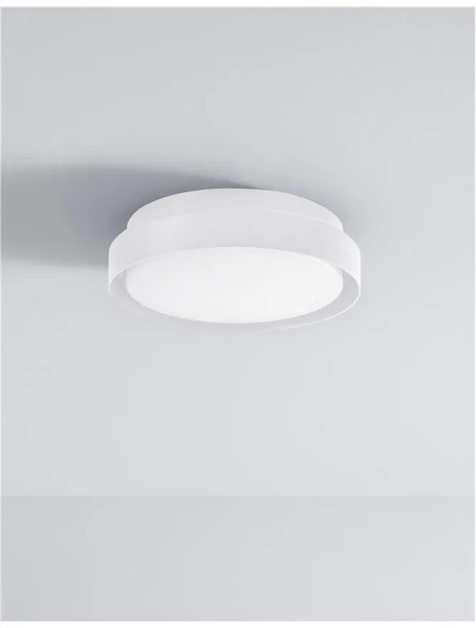 Plafonieră exterior OLIVER LED 20 W, 100-240 V, 1550 lm, 3000K, IP65, CRI ≥80, aluminiu și acril