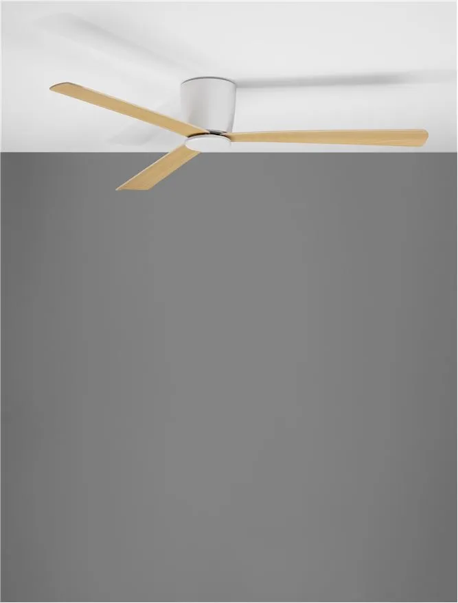 Ventilator DELL 38 W, 220-240 V, IP20, aluminiu, lemn și ABS