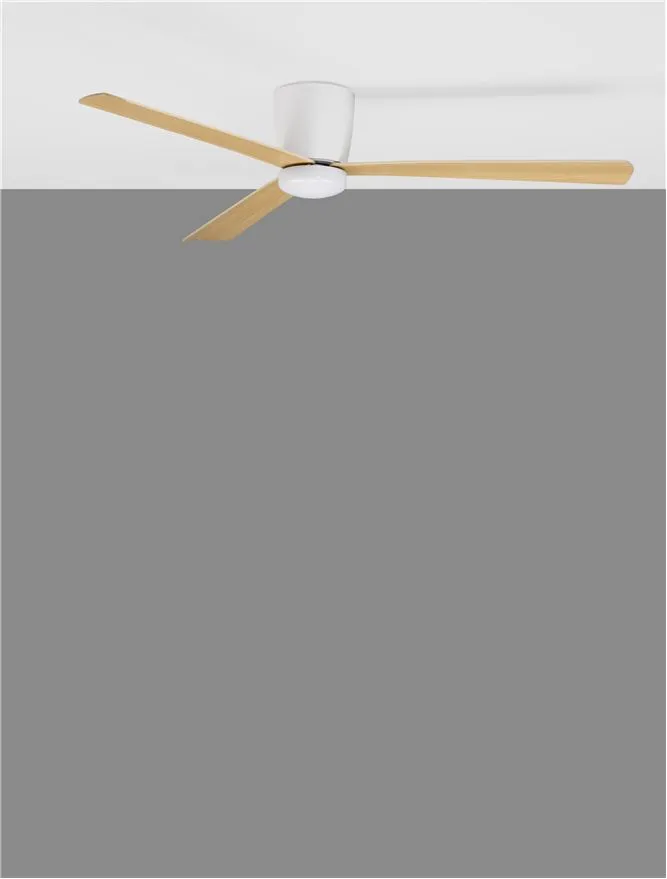 Ventilator DELL 38 W, 220-240 V, IP20, aluminiu, lemn și ABS