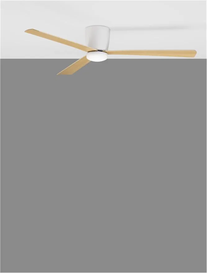 Ventilator DELL 38 W, 220-240 V, IP20, aluminiu, lemn și ABS