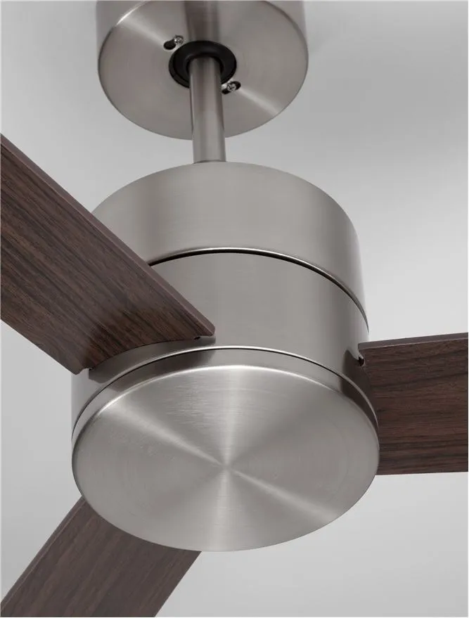 Ventilator AXEL 38 W, 220-240 V, IP20, aluminiu și lemn