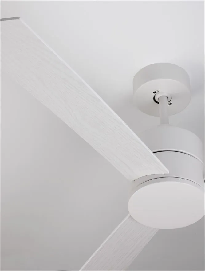 Ventilator AXEL 38 W, 220-240 V, IP20, aluminiu și lemn