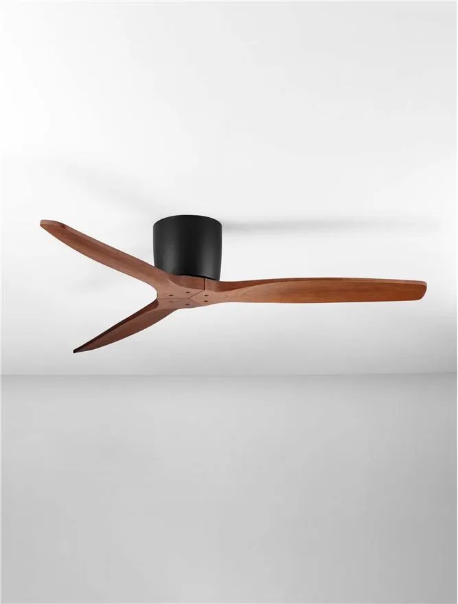 Ventilator NINEMIA 40 W, 220-240 V, IP20, metal și lemn
