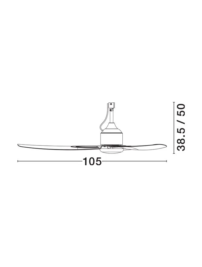 Ventilator BLOWY 35 W, 220-240 V, IP54, metal și ABS