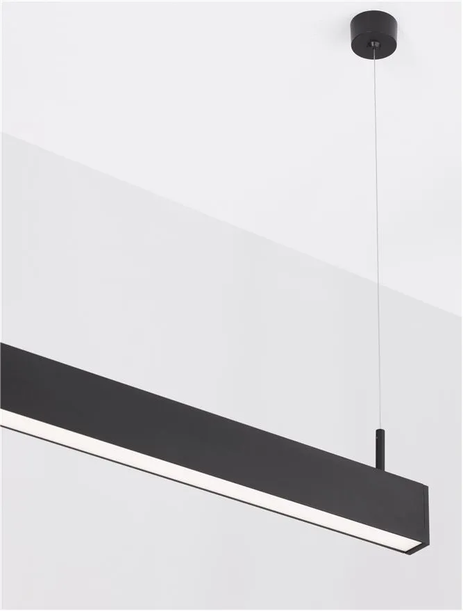 LINA 40 W, 220-240 V, 2800 lm, 3000K, IP20, UGR <19, CRI ≥90, aluminiu