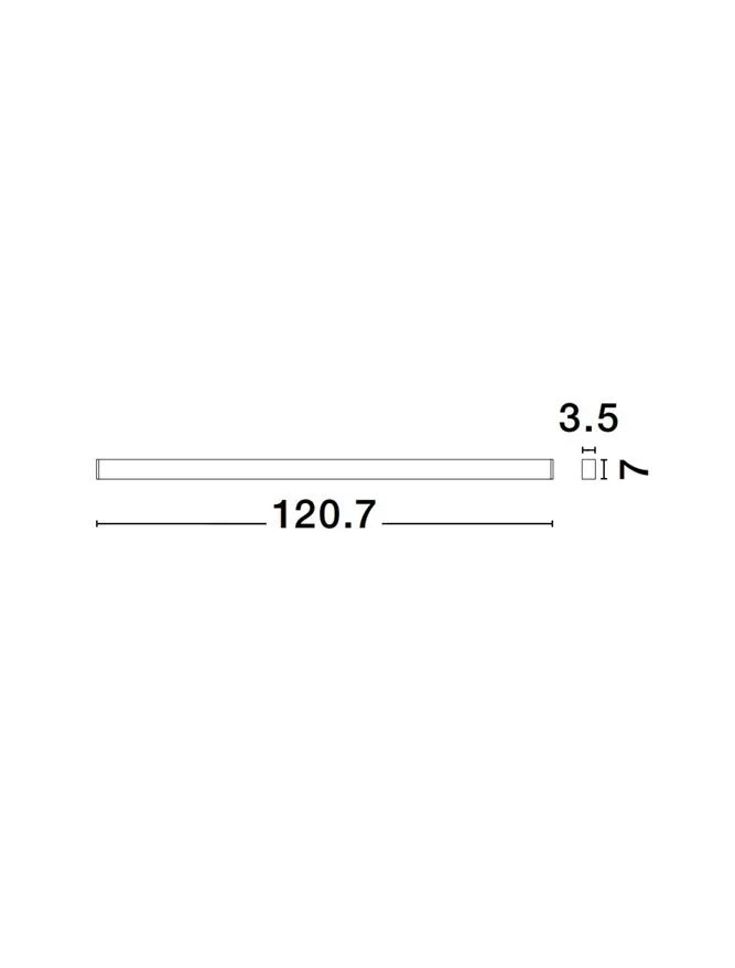 LINA 40 W, 220-240 V, 2800 lm, 3000K, IP20, UGR <19, CRI ≥90, aluminiu