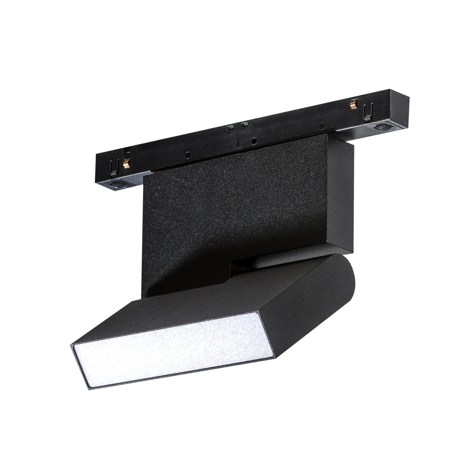 Corp pentru șină ALFA 3000K, negru, finisaj mat, 48V, LED, 1x13W, 609lm, 3000K, CRI ≥80, IP20