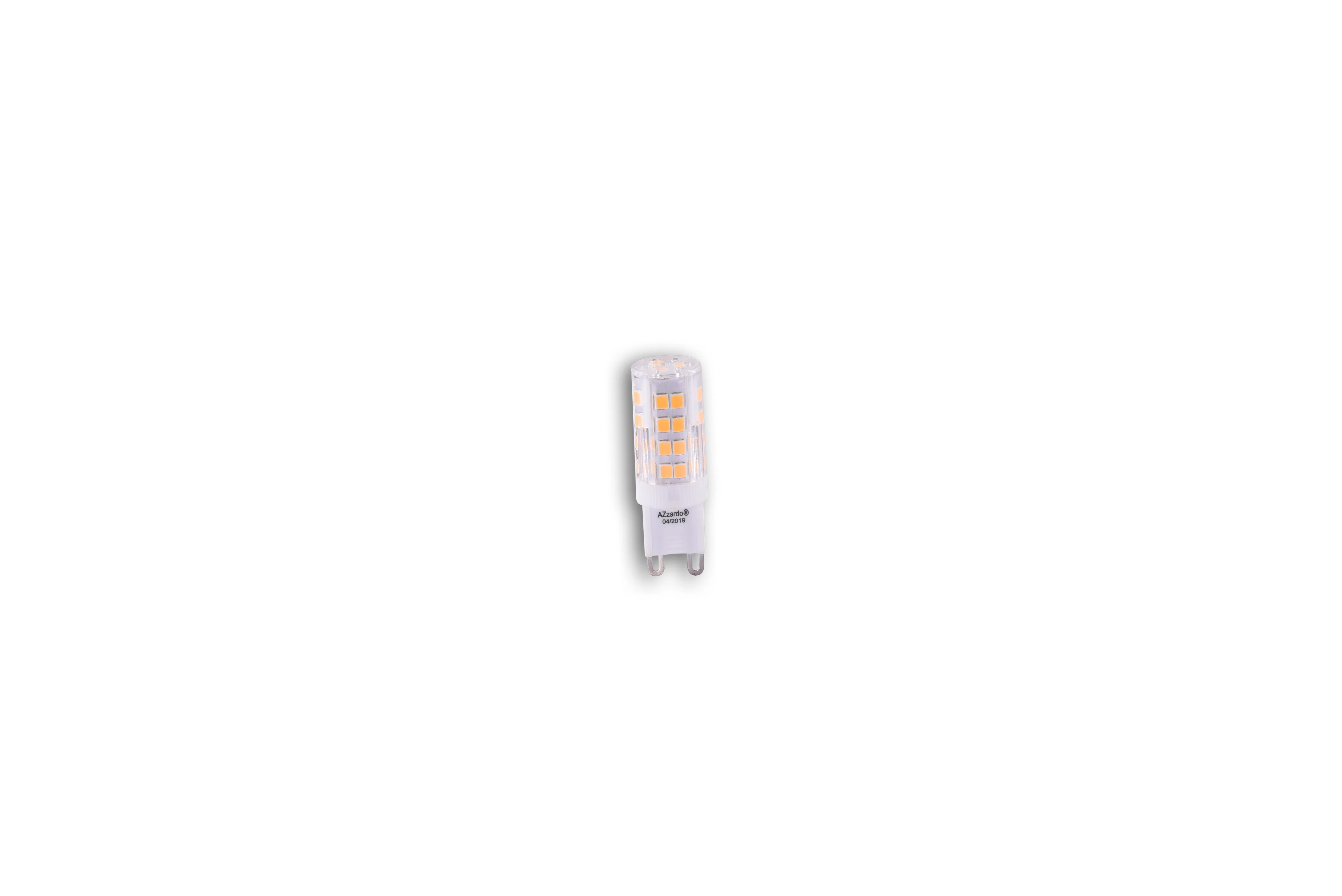 Bec AZZARDO, alb, finisaj mat, 230V, G9, 1x4W, 390lm, 3000K, CRI ≥80, IP20