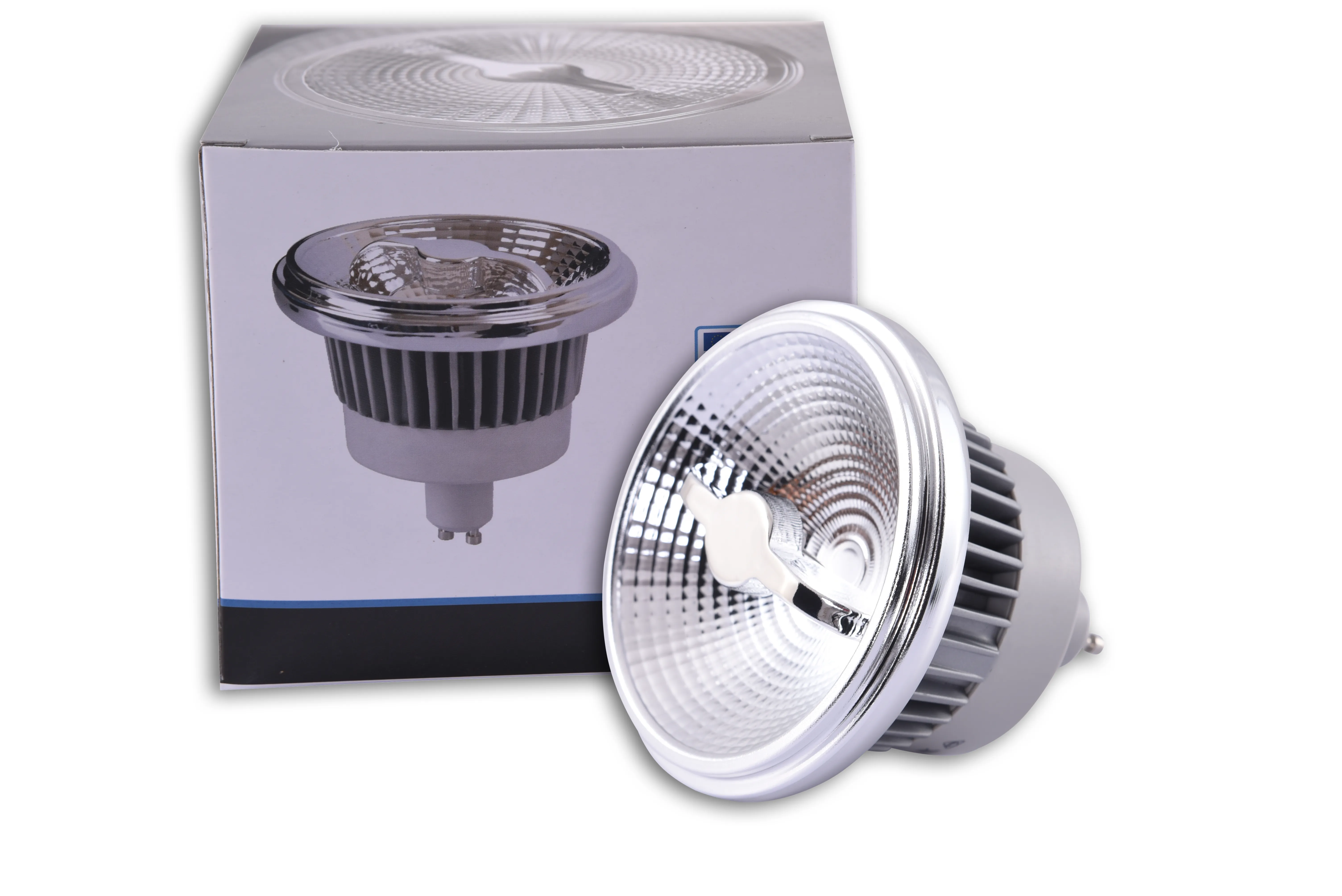 Bec AZZARDO, crom, finisaj strălucitor, 230V, LED, 1x15W, 800lm, 3000K, CRI ≥80, Dimm, IP20