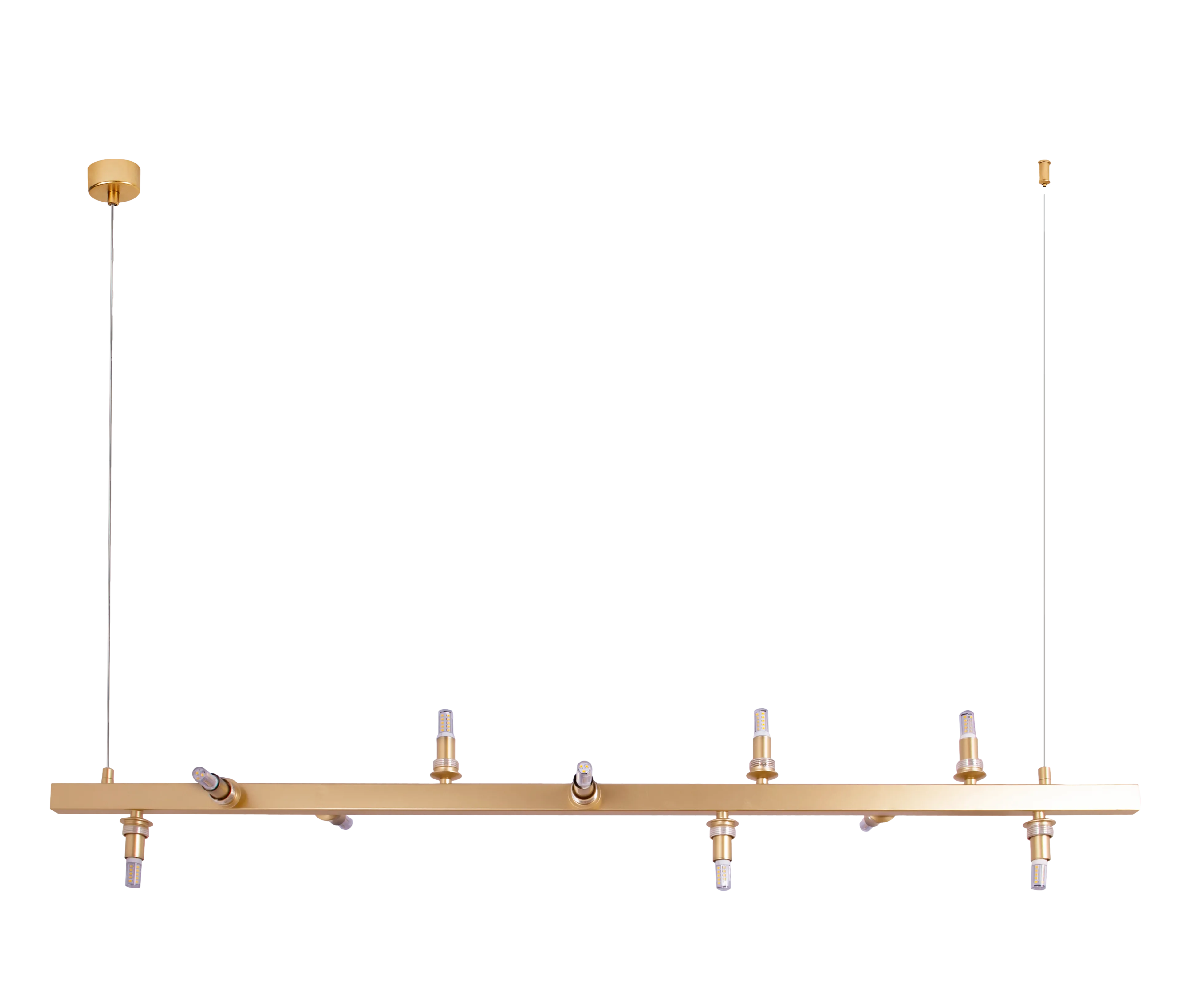 Accesoriu BUBBLES, auriu, finisaj mat, 230V, G9, 10x40W / LED 6W, IP20