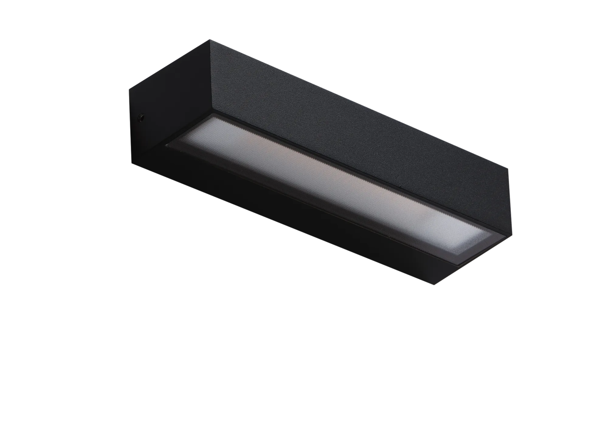 Aplică COSEL, negru, finisaj mat, 230V, LED, 2x15W, 614lm, 3000K, CRI ≥80, IP54