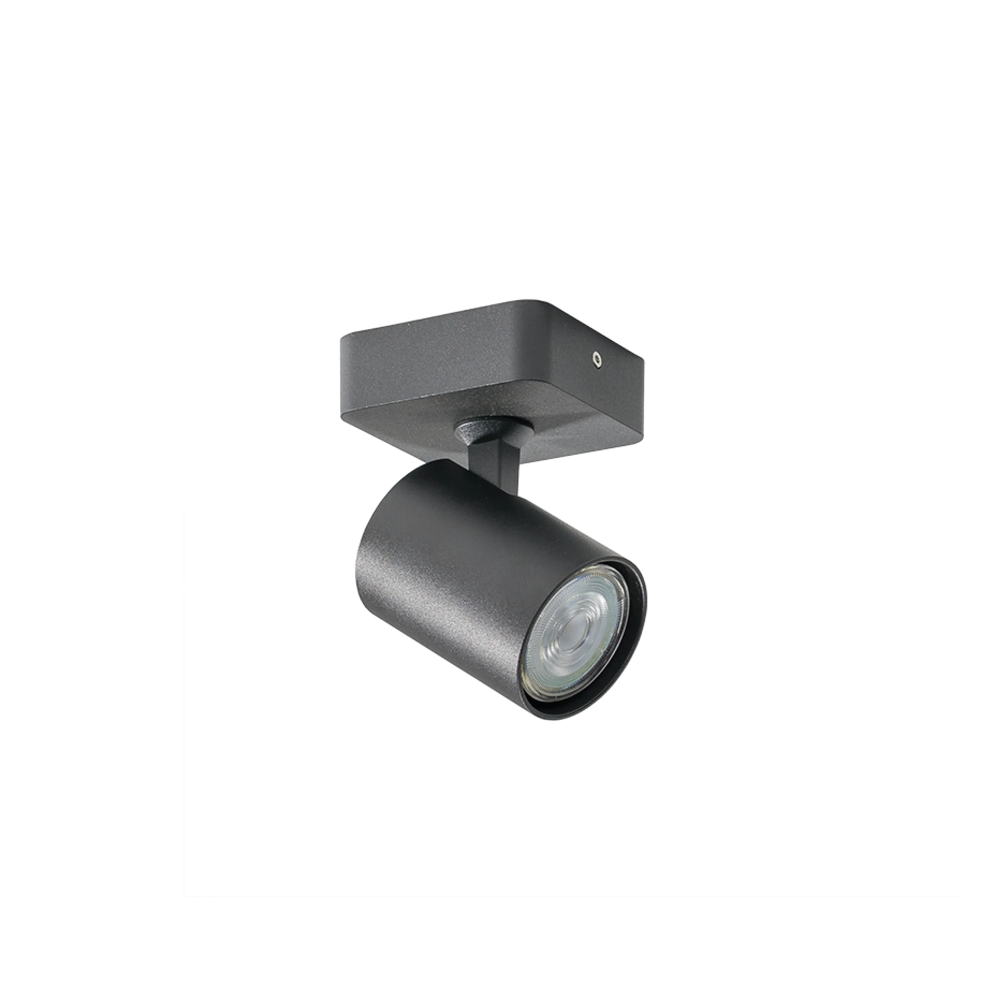 Spot aparent EXO, negru, finisaj mat, 230V, GU10, 1x40W, IP20