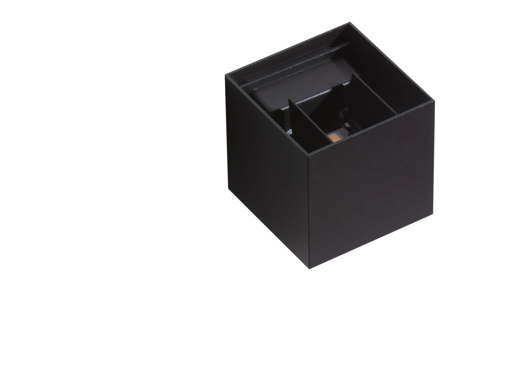 Aplică GAMBINO 4000K, negru, finisaj mat, 230V, LED, 2x6W, 480lm, 4000K, CRI ≥80, IP54