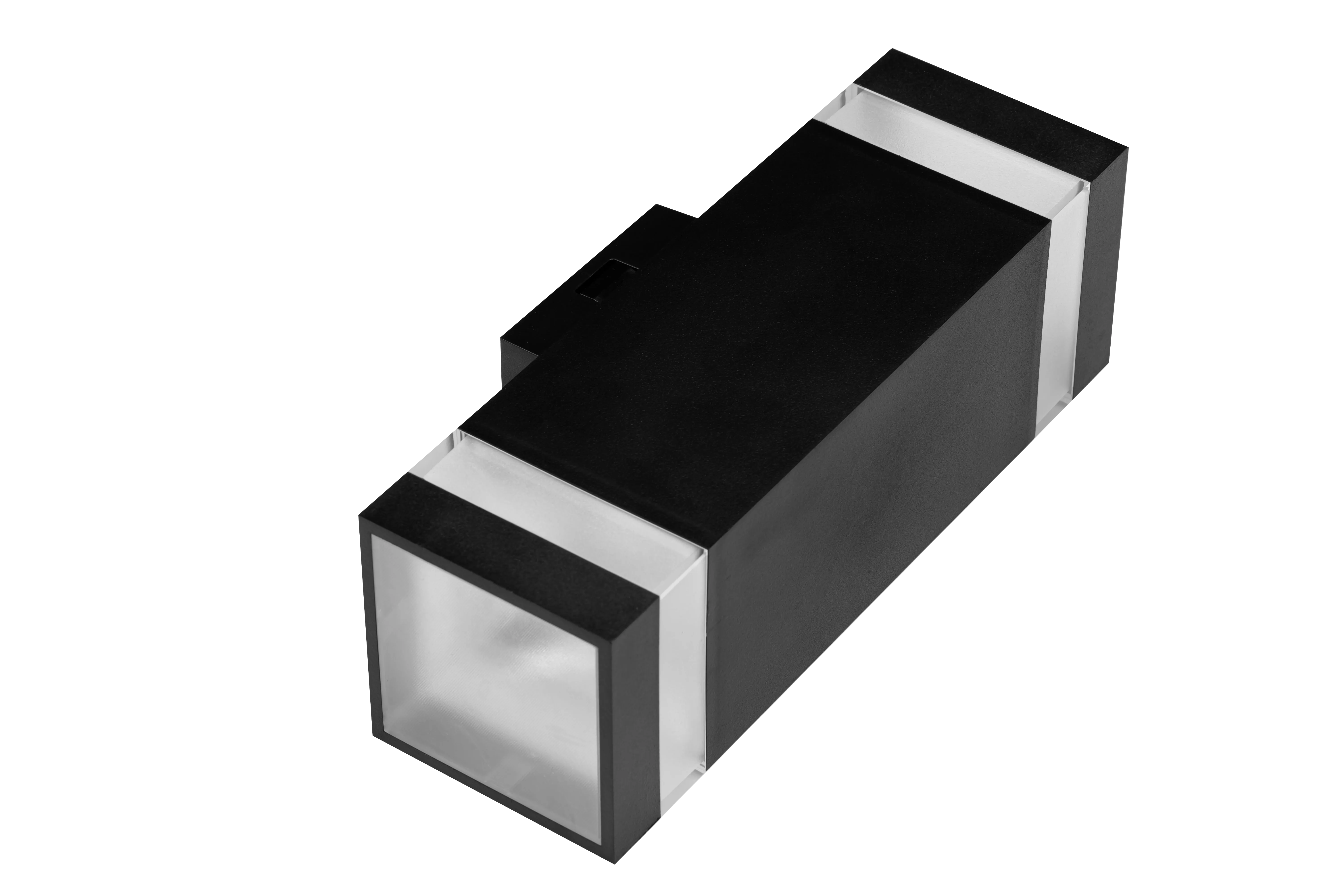 Aplică JASON, negru, finisaj mat, 230V, LED, 2x18W, 1600lm, 4000K, CRI ≥80, IP65