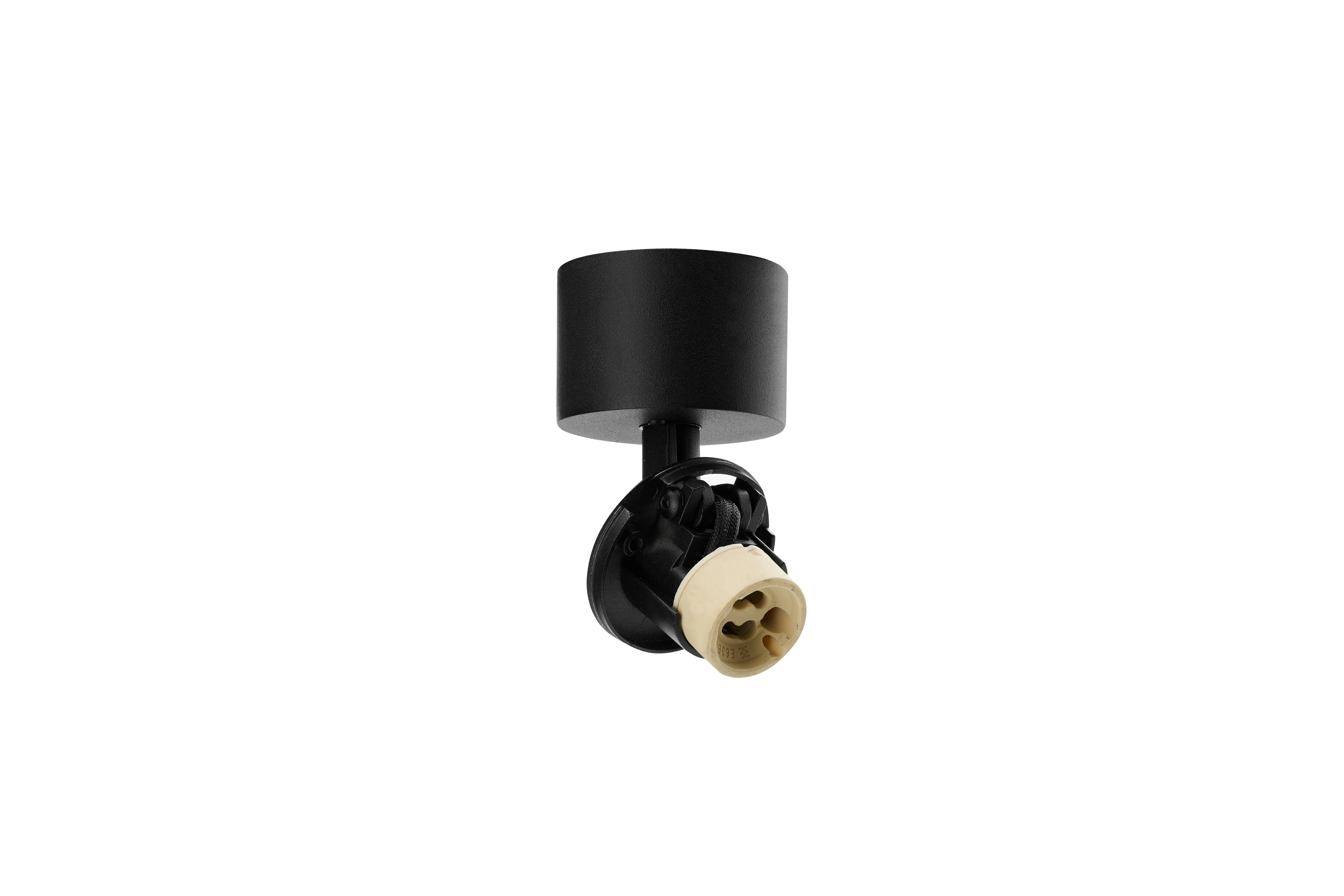 Spot LUCAS, negru, finisaj mat, 230V, GU10, 1x50W, IP20