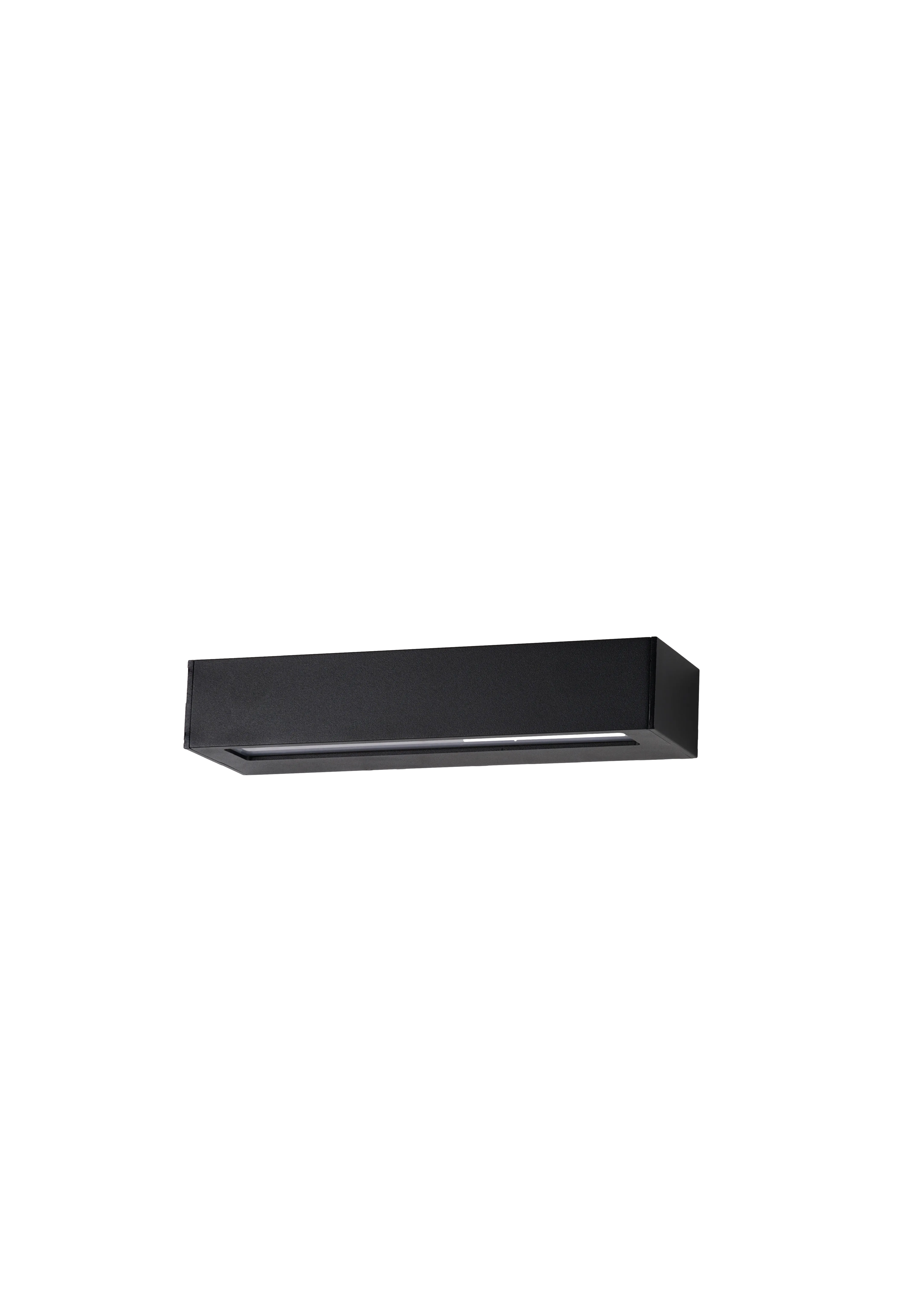 Aplică ROSVIK 4000K, negru, finisaj mat, 230V, LED, 2x 6W, 976lm, 4000K, CRI ≥80, IP54