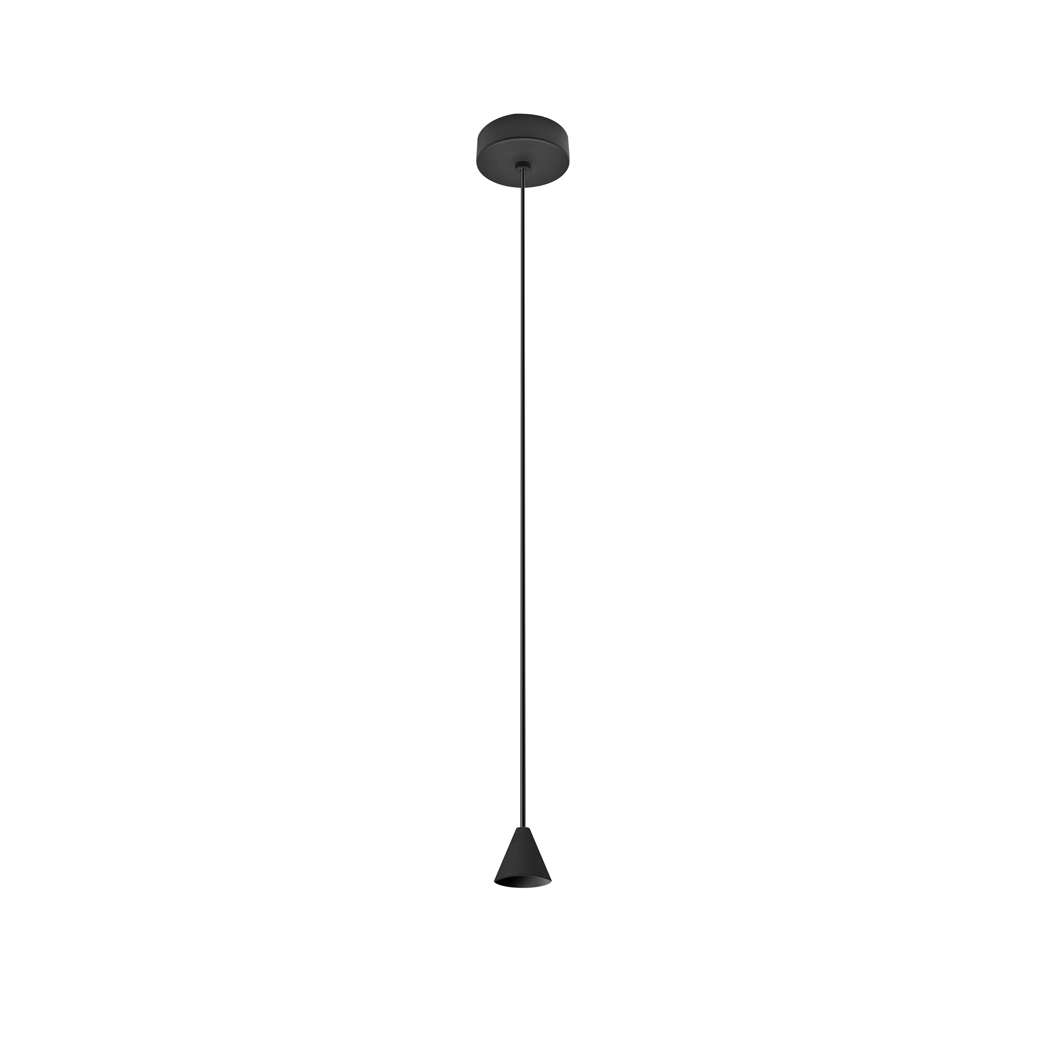 Accesoriu TENTOR, negru, finisaj mat, 230V, LED, 1x7W, 264lm, 3200K, CRI ≥90, IP20