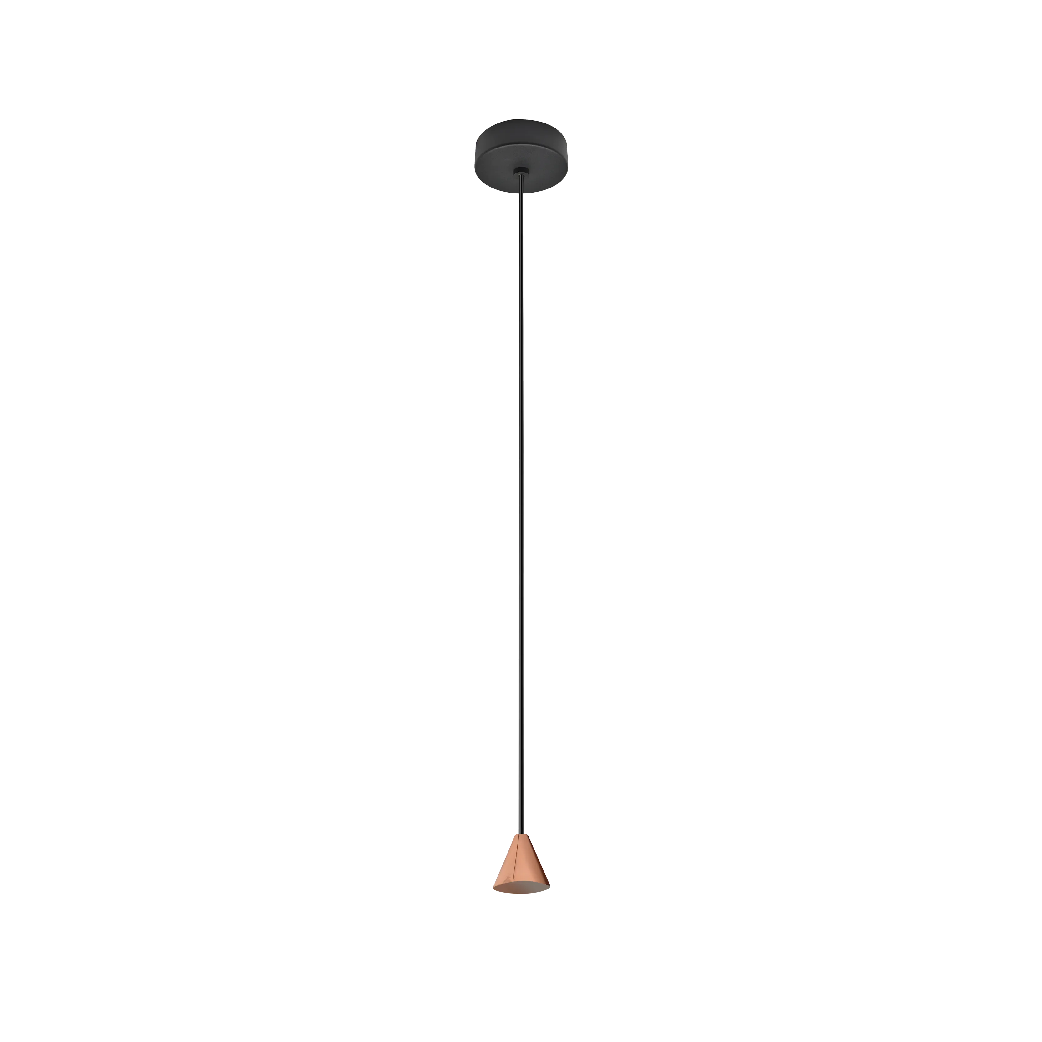 Accesoriu TENTOR, auriu roz, finisaj strălucitor, 230V, LED, 1x7W, 264lm, 3200K, CRI ≥90, IP20