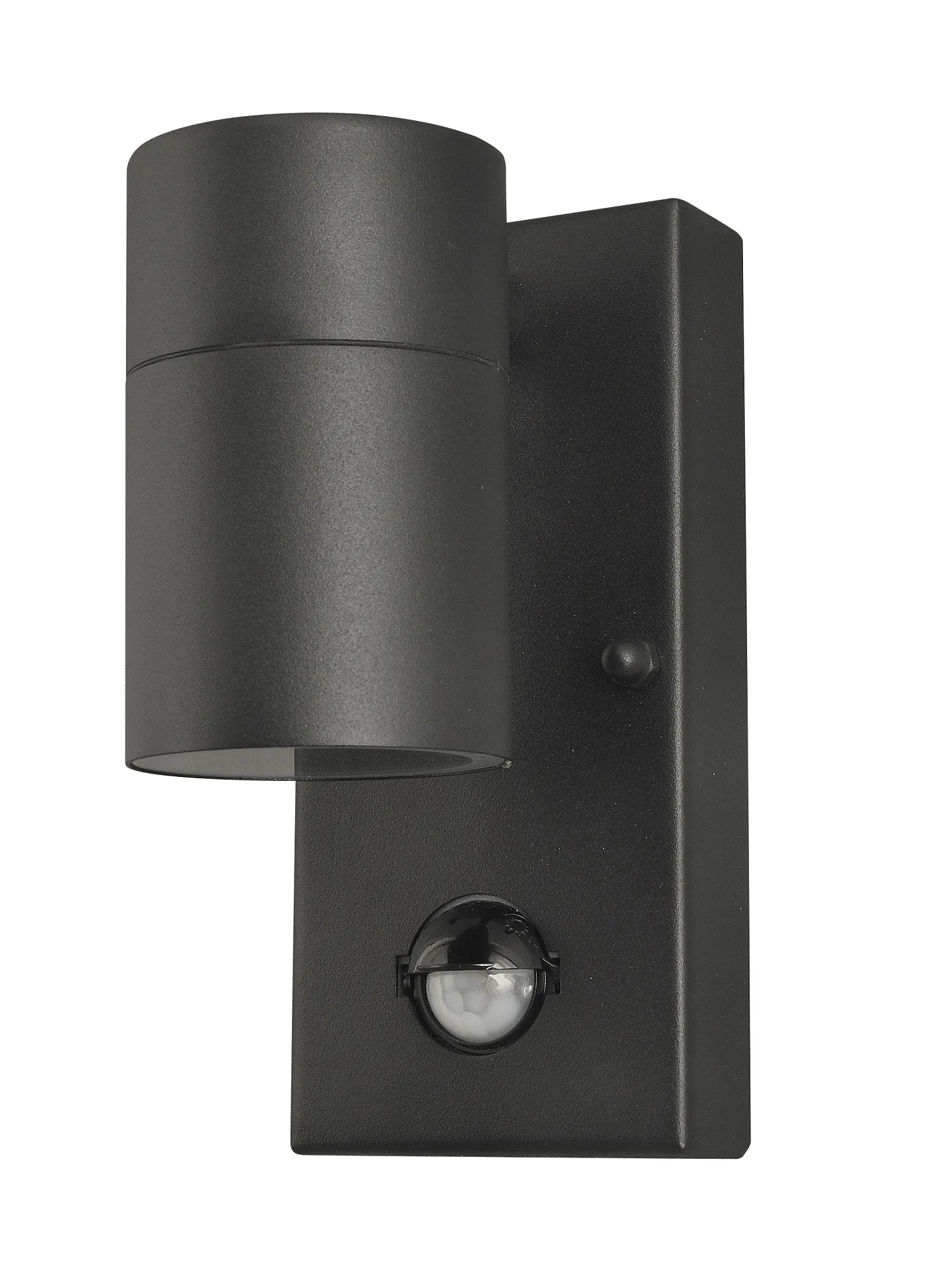 Aplică ULF, negru, finisaj mat, 230V, GU10, 1x35W, IP44