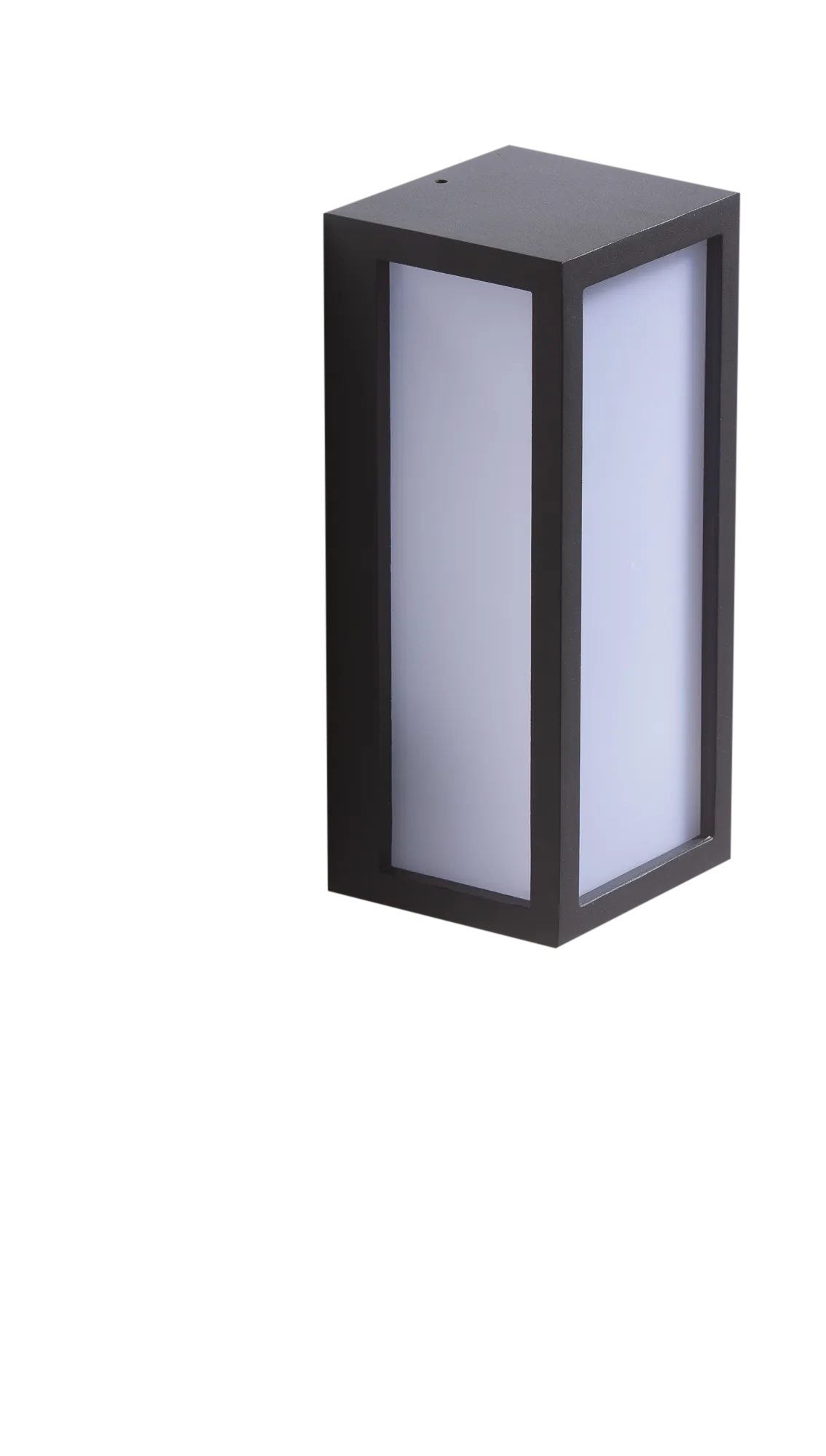 Aplică VENETO, gri închis, finisaj mat, 230V, E27, 1x18W, IP54