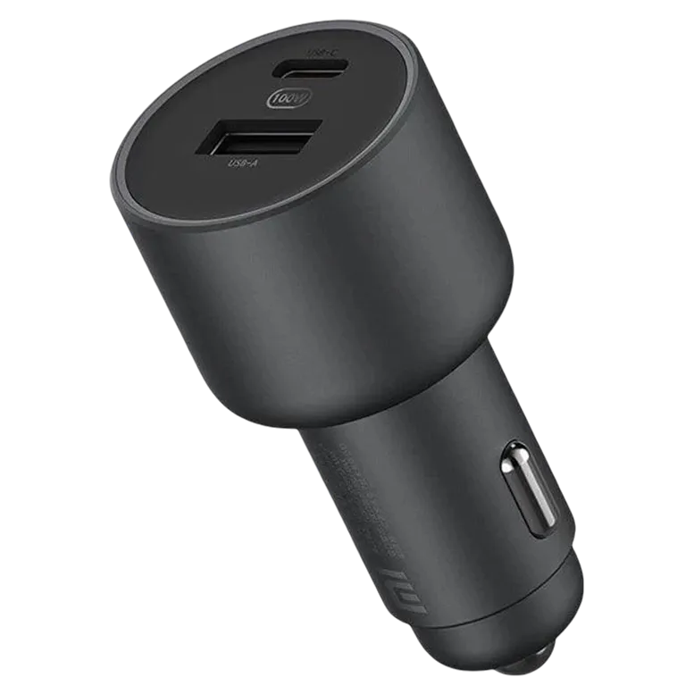 Автомобильная зарядка Xiaomi 100W Car Charger (USB-A + Type-C), Black